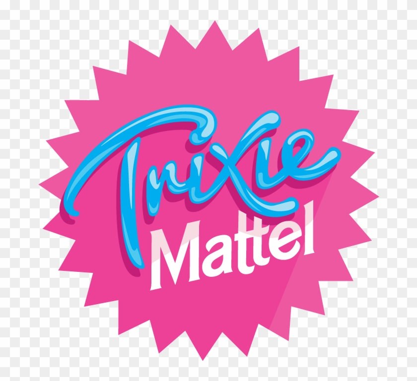 Trixie Mattel Logo Pink 2 - Trixie Mattel Shirt Design Clipart