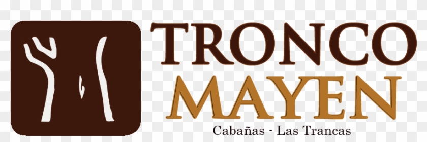 Cabañas Tronco Mayen - Calligraphy Clipart #5332569