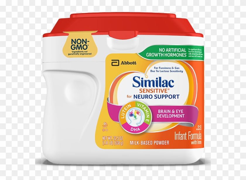 Similac Sensitive Stage 1 Non-gmo Formula For Lactose - Baby Formula Clipart #5333261