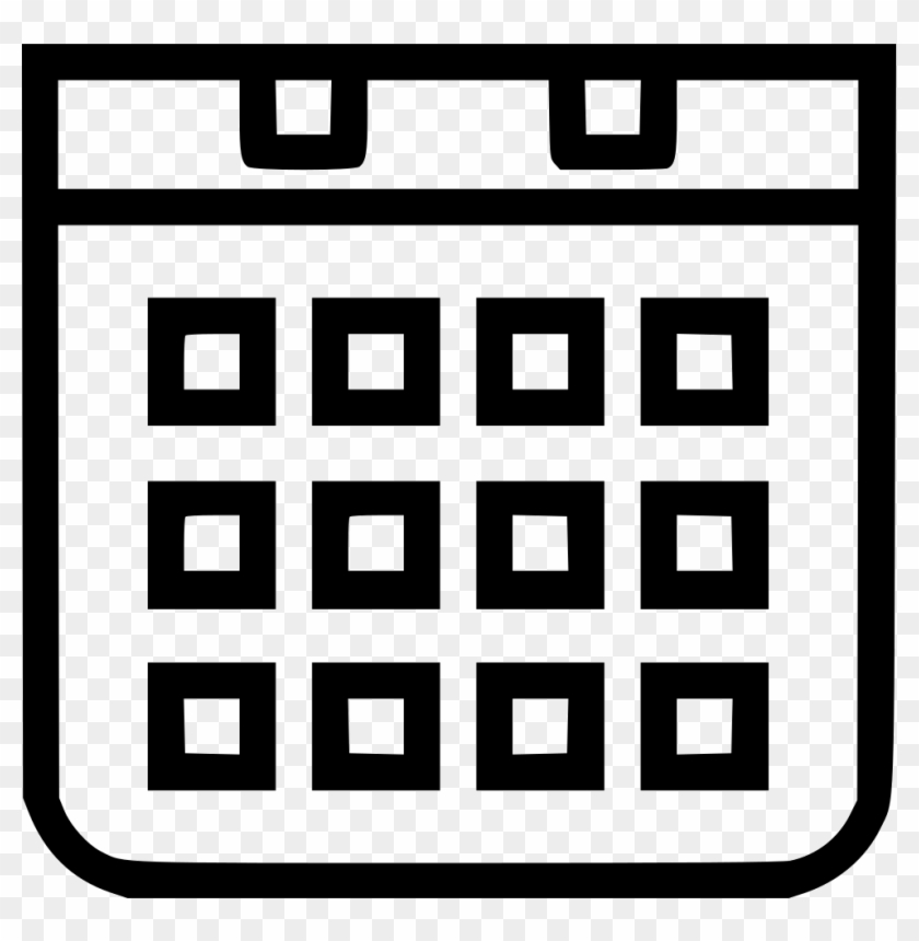 Calendar Days Time Agenda Comments - Safety Box Icon Png Clipart #5333948