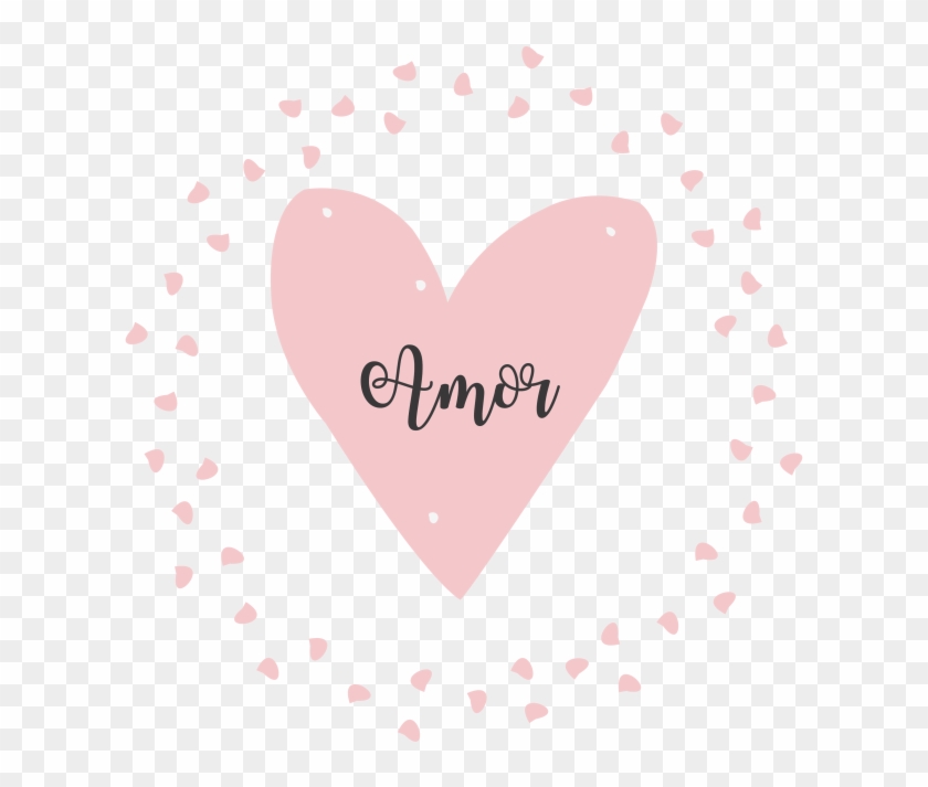 Lienzo Cuaro Decor Corazon Rosa Bb - Heart Clipart