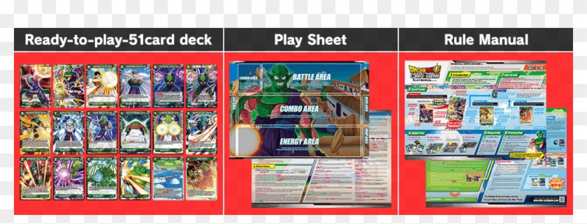 Contents - Crimson Saiyan Starter Deck Clipart