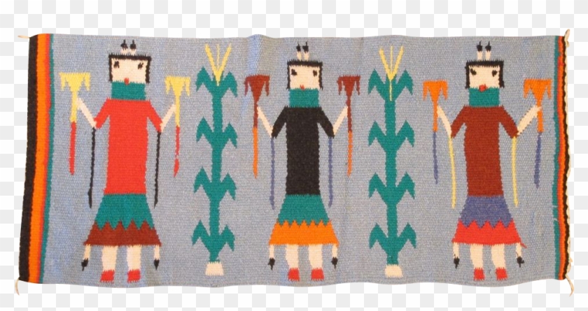 Native American Navajo Pictorial Rug - Patchwork Clipart #5334480