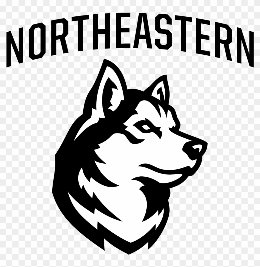 Northeastern Huskies Clipart #5334792