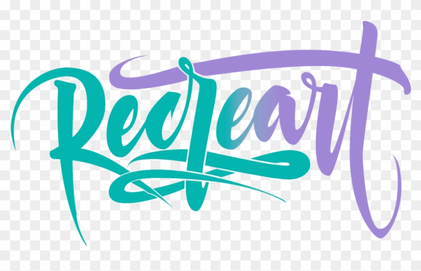 Recreart Logo Recreart Logo - Calligraphy Clipart #5334906
