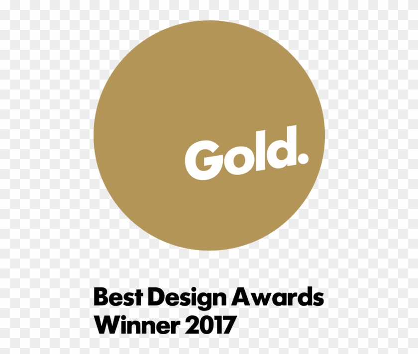 Best Template 2017 Gold B - Circle Clipart #5335741