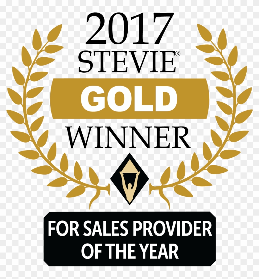 Stevie Gold Winner- Sales Provider Of The Year Edit - International Business Awards 2017 Clipart