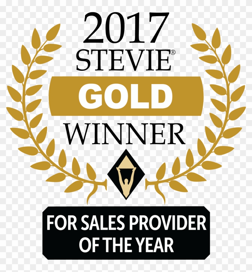 Stevie Gold Winner- Sales Provider Of The Year Edit - International Business Awards 2017 Clipart #5335774