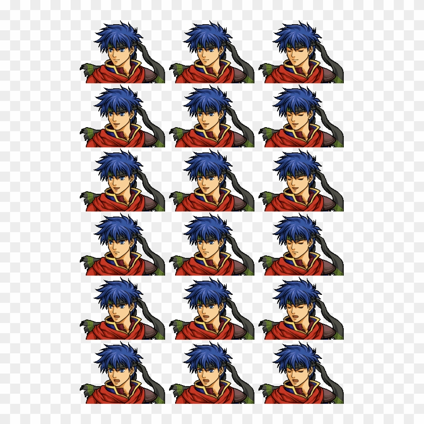 Sprite Of Ike - Fire Emblem Path Of Radiance Ike Sprites Clipart