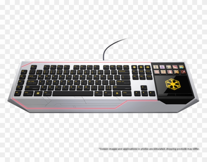 The Old Republic™ Gaming Keyboard By Razer - Star Wars Pc Keyboard Clipart #5336976