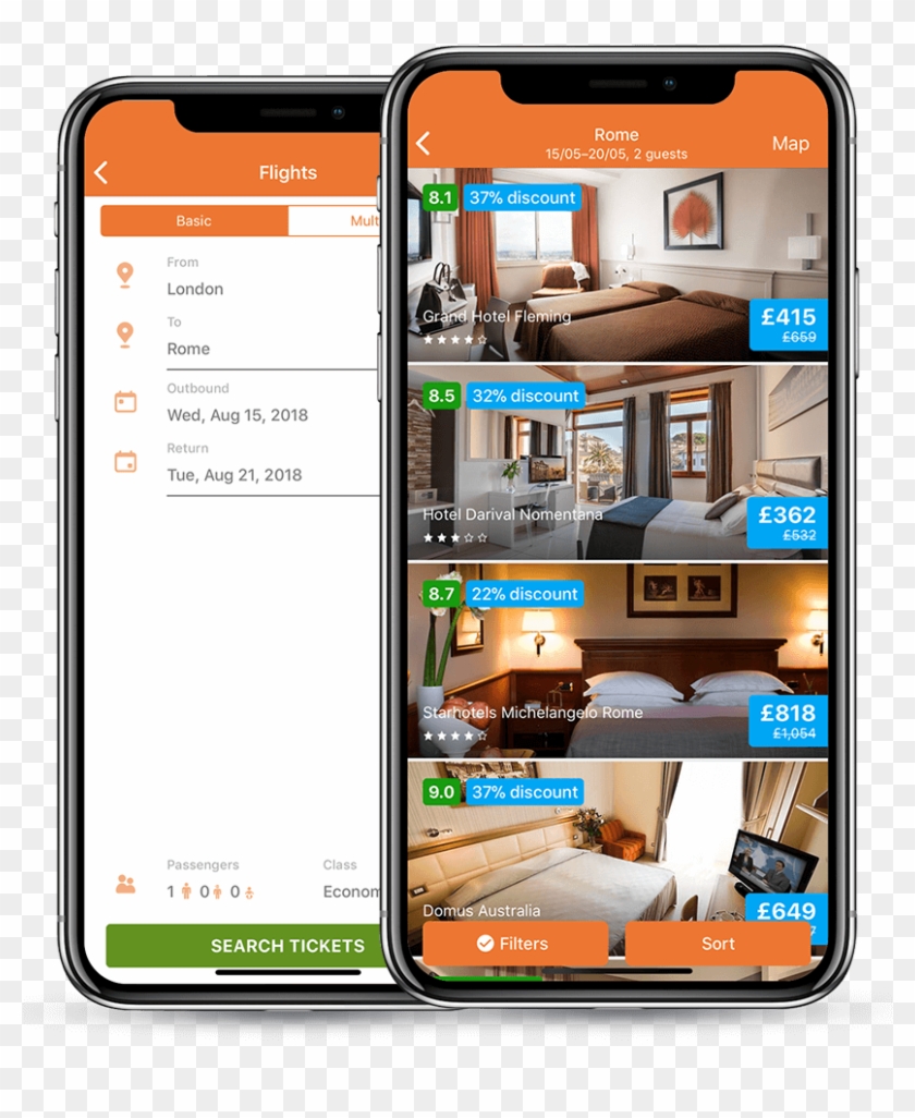 Ready Set Holiday Flights And Hotels - Iphone Clipart