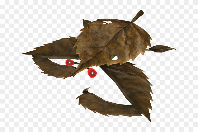 Desiccated Skitter Leaf In Game - Pikmin Desiccated Skitter Leaf Clipart #5337572
