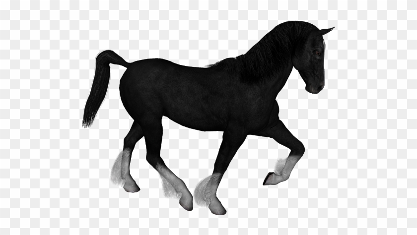 Kuda - Red Horse With White Mane Clipart