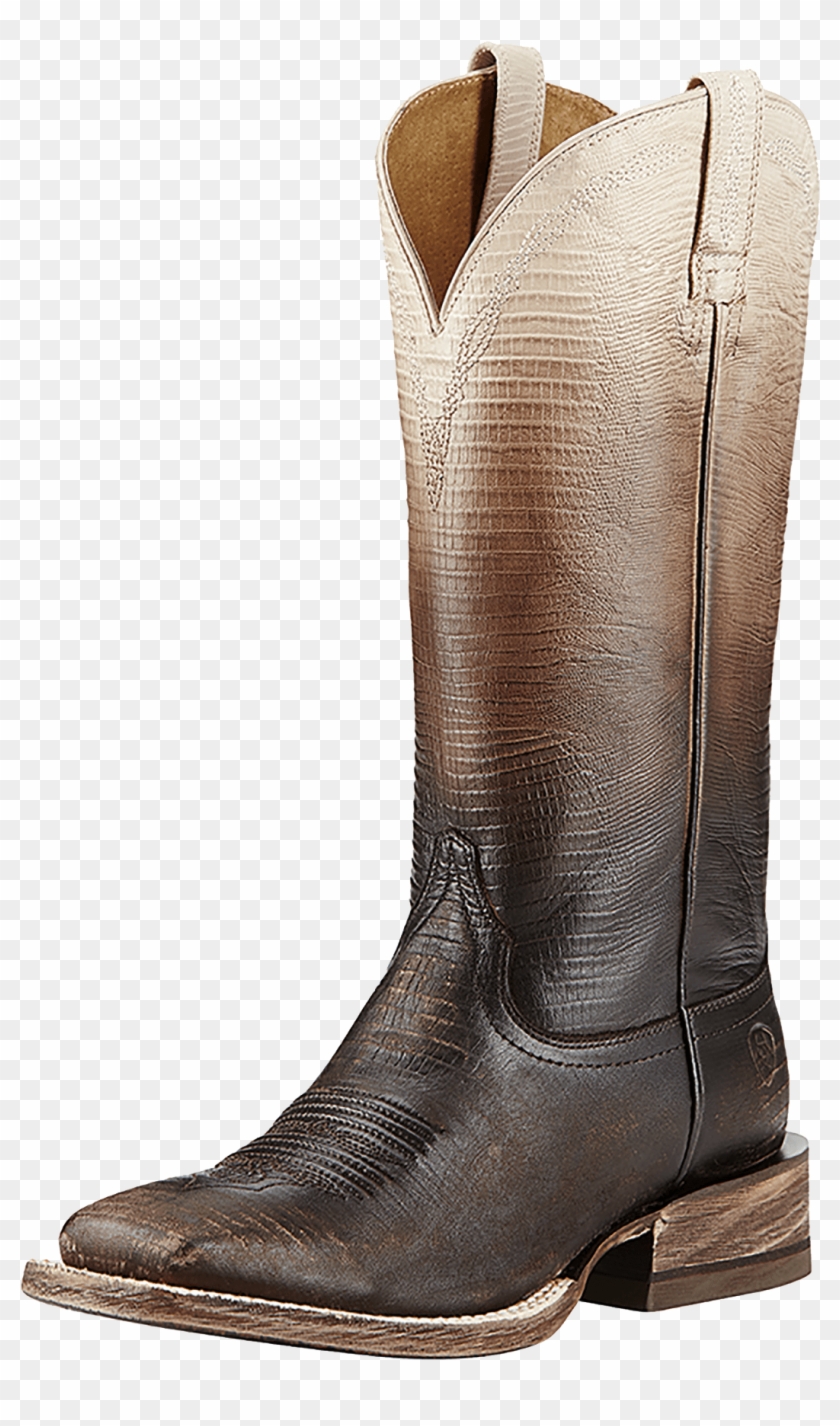 Ariat Men's Heritage Western R Toe Distressed Brown - Ariat Ombre Boots Clipart