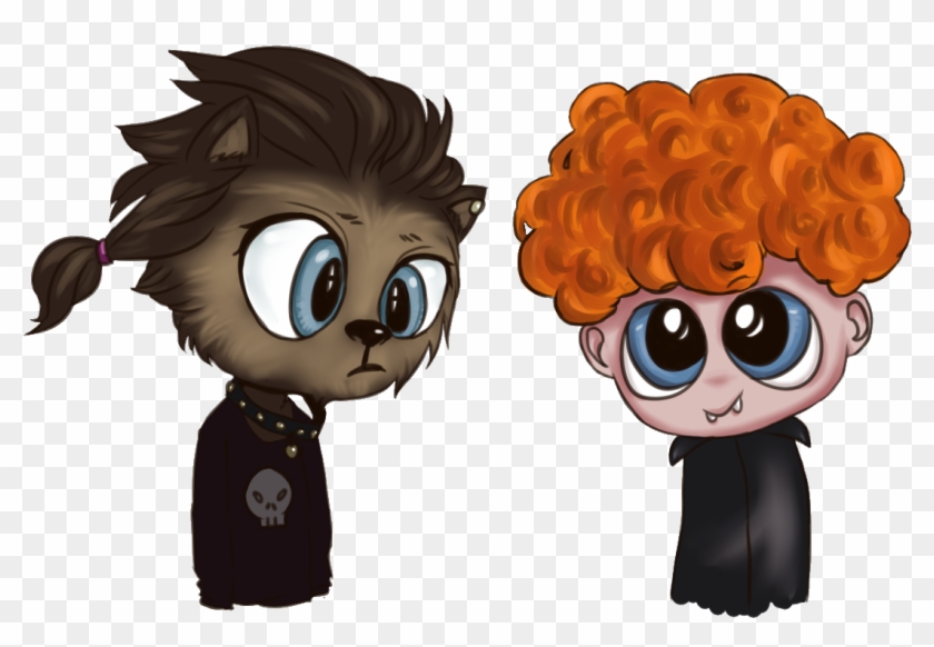 Winnie And Dennis From Hotel Transylvania 2 They Both - Hotel Transylvania 2 Dennis Drawing Clipart