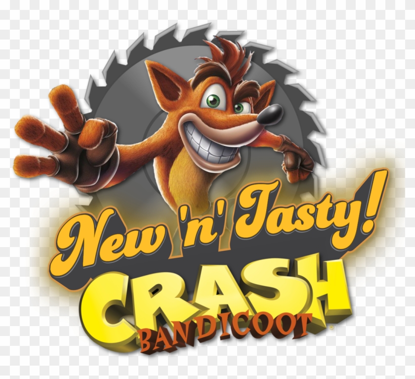 I Made An Oddworld New N Tasty Styled Crash Logo For - Cartoon Clipart #5338597