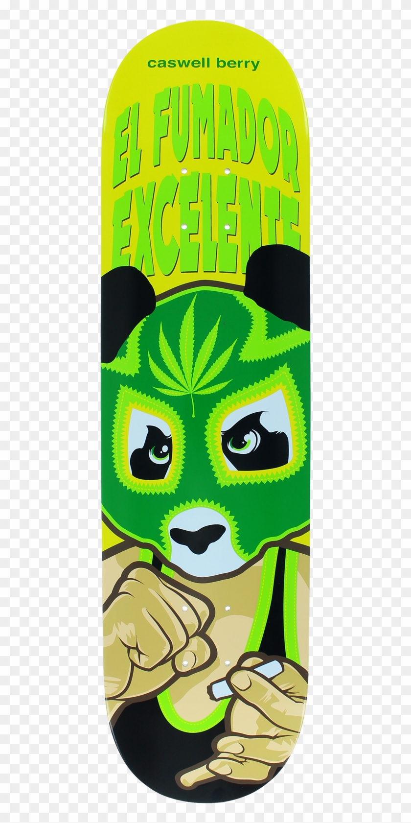 Enjoi Berry Wrestling Mask Deck - Enjoi Caswell Berry Clipart #5338774