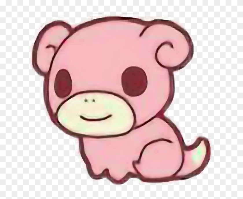 Slowpoke Sticker - Cartoon Clipart