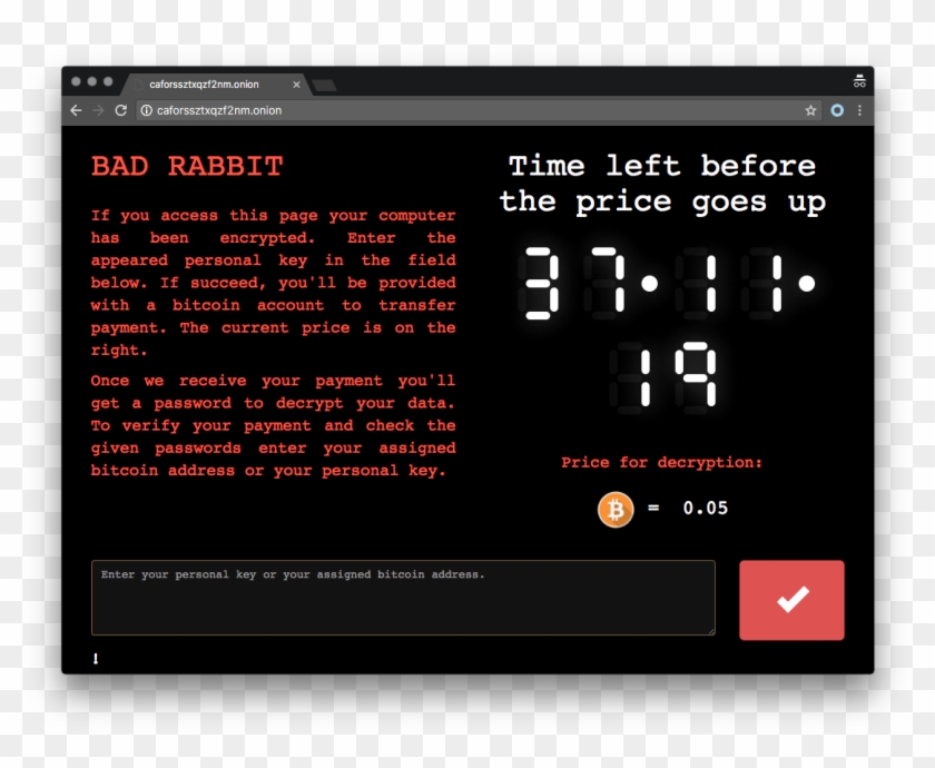 Bad Rabbit Ransomware 2 - Bad Rabbit Ransomware Clipart