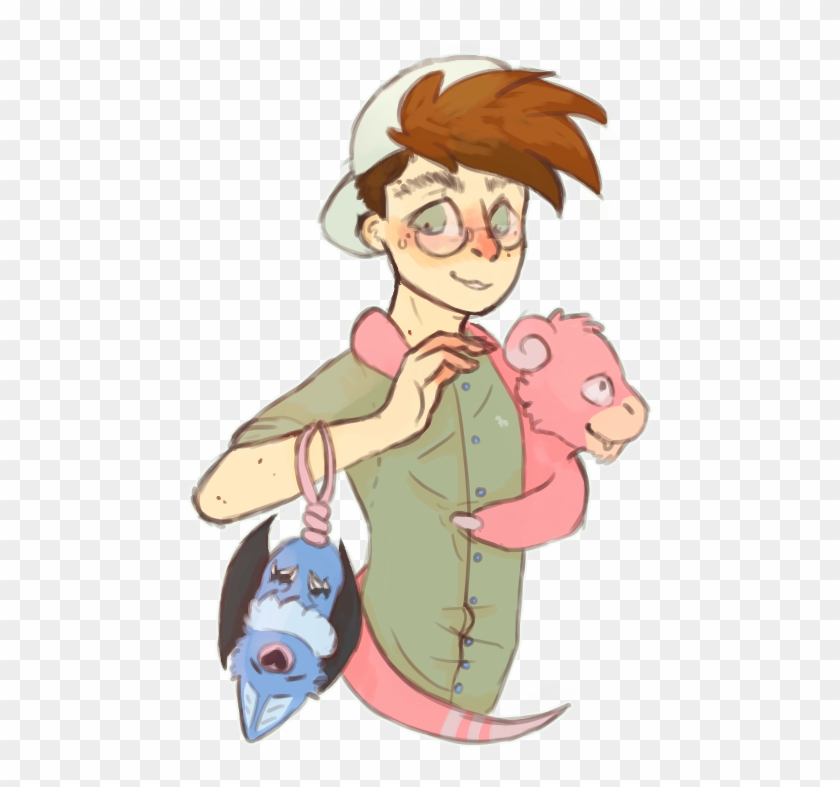 “doodled Myself With Noah The Slowpoke And Mina The - Cartoon Clipart #5340170