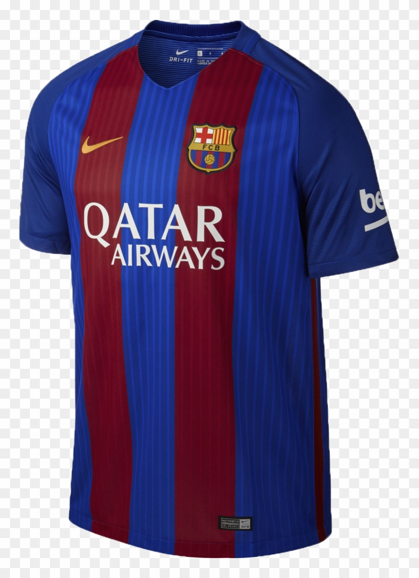 Fc Barcelona Home Shirt 16/17, Adults - Fc Barcelona Clipart