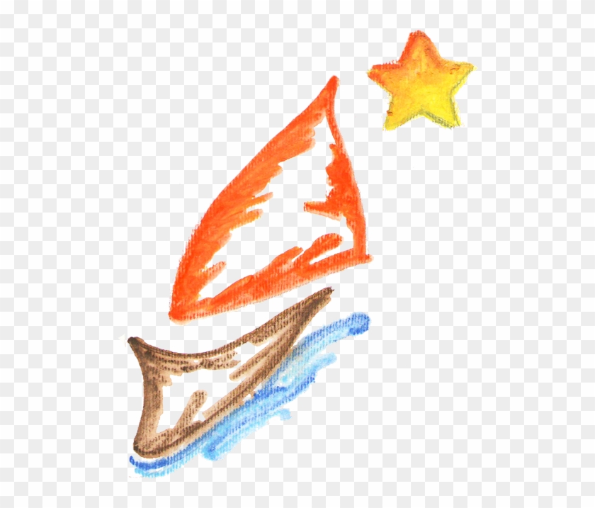 Maria-barca - Illustration Clipart