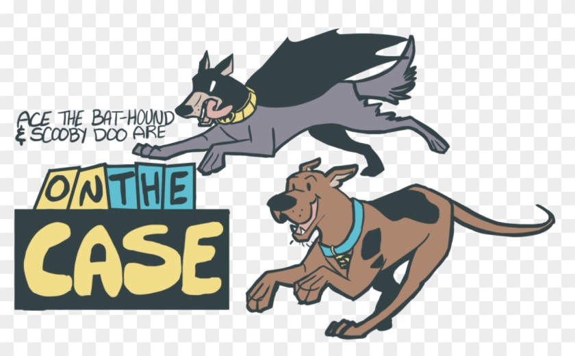I Love How Scooby Is Drawn In This Artwork - Dog Catches Something Clipart