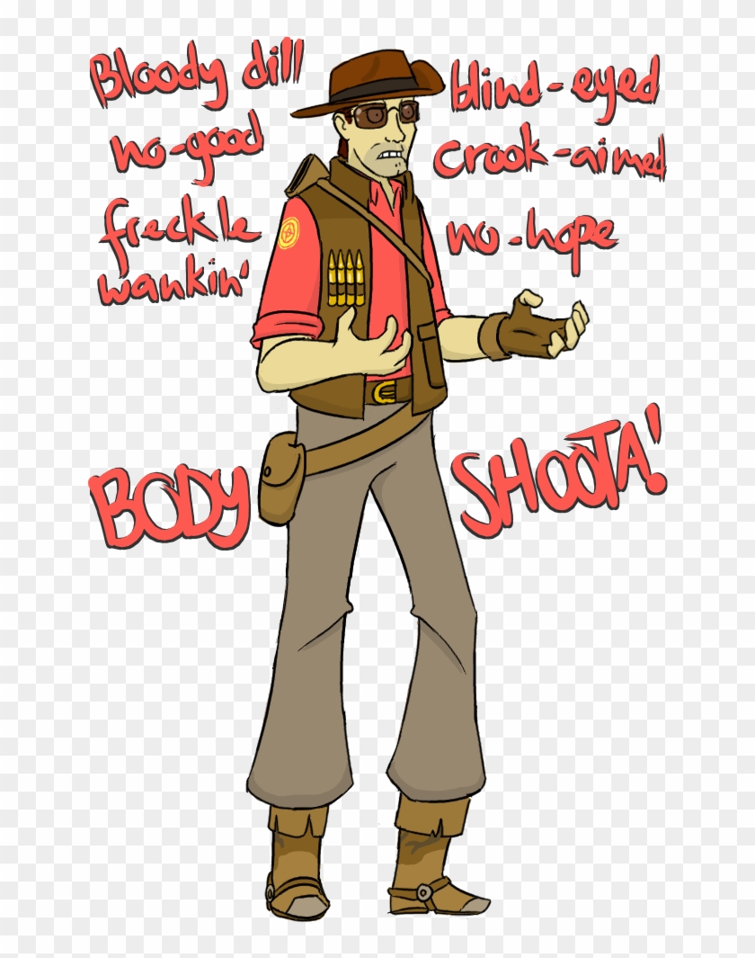 Sniper's Lament - Cartoon Clipart #5341311