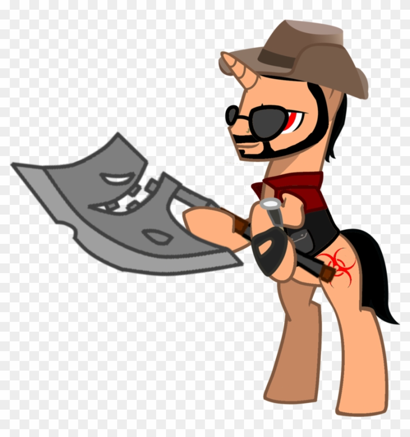 Christian Brutal Sniper, Dungeons And Dragons, Headtaker, - Tf2 Pony Clipart #5341350