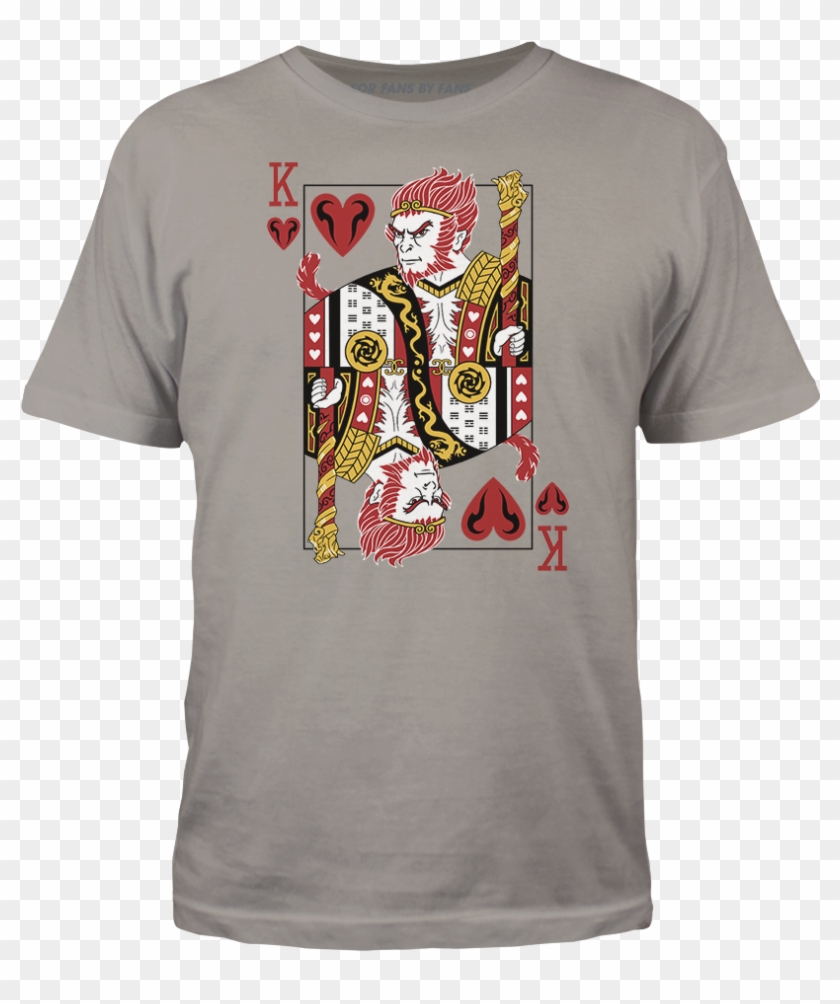 Monkey King Of Hearts - Shirt Clipart