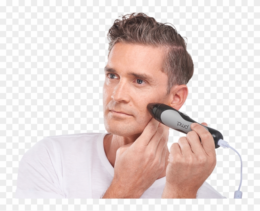 Men, This Exfoliating Device Sucks Away Dirt & Grime - Pmd Personal Microderm Man Clipart #5341579
