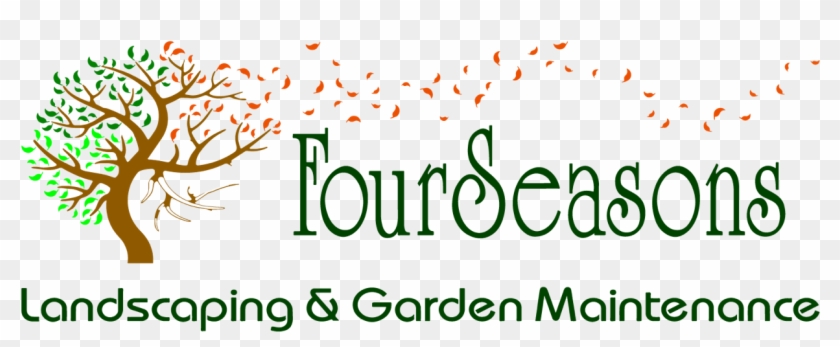 Four Seasons Landscaping - Calligraphy Clipart #5341747