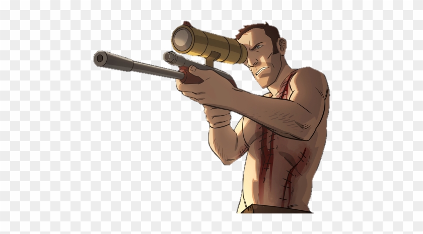#tf2 #sniper #tf2sniper #tf2comics - Shoot Rifle Clipart