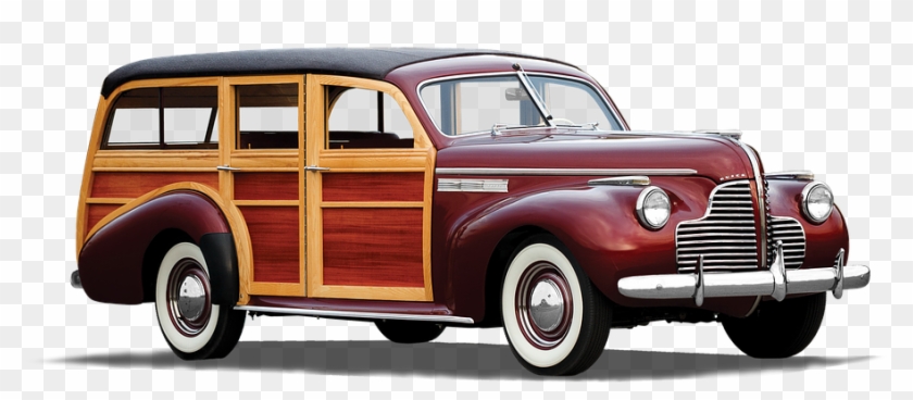 Photomontage, Buick, Station Wagon-station Wagon, - Antique Car Clipart #5342247