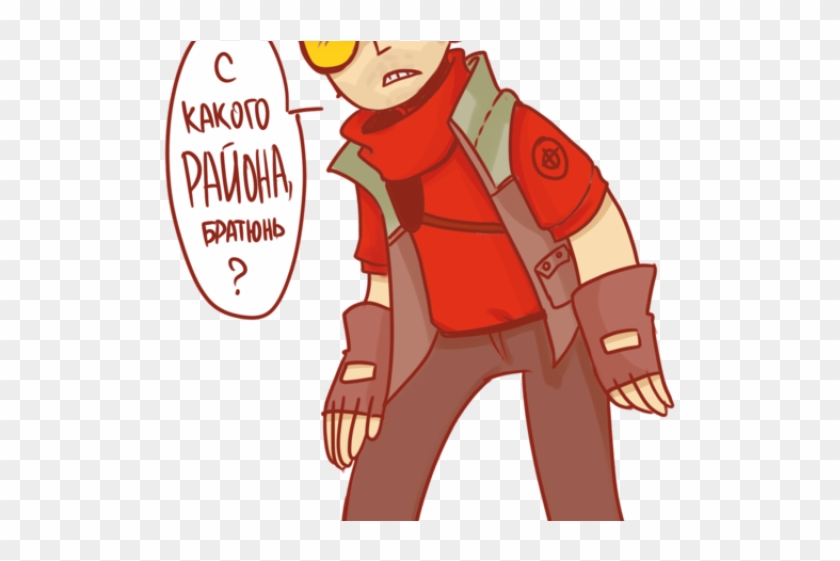 Drawn Snipers Tf2 Medic - Cartoon Clipart #5342248