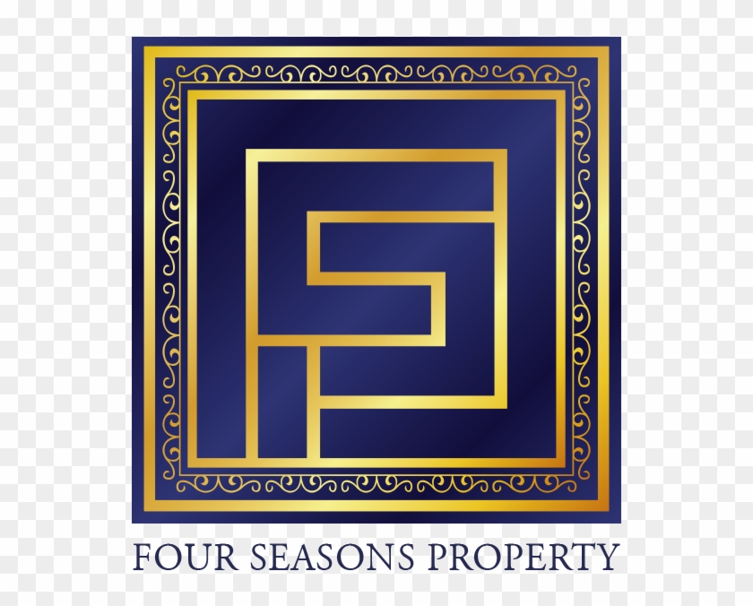 Four Seasons Management Group - Electric Blue Clipart