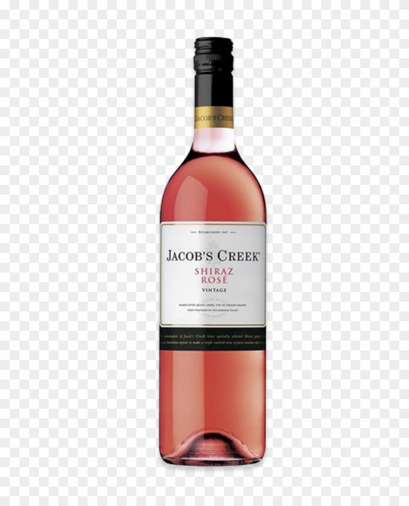 Jacobs Creek Shiraz Rose 750ml - Rose Wine Bottle Png Clipart #5342758