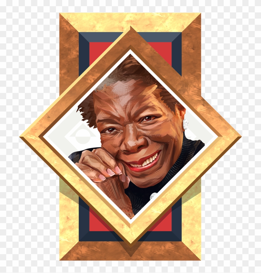 Maya Angelou Of The Usa Umurage Foundation Clipart