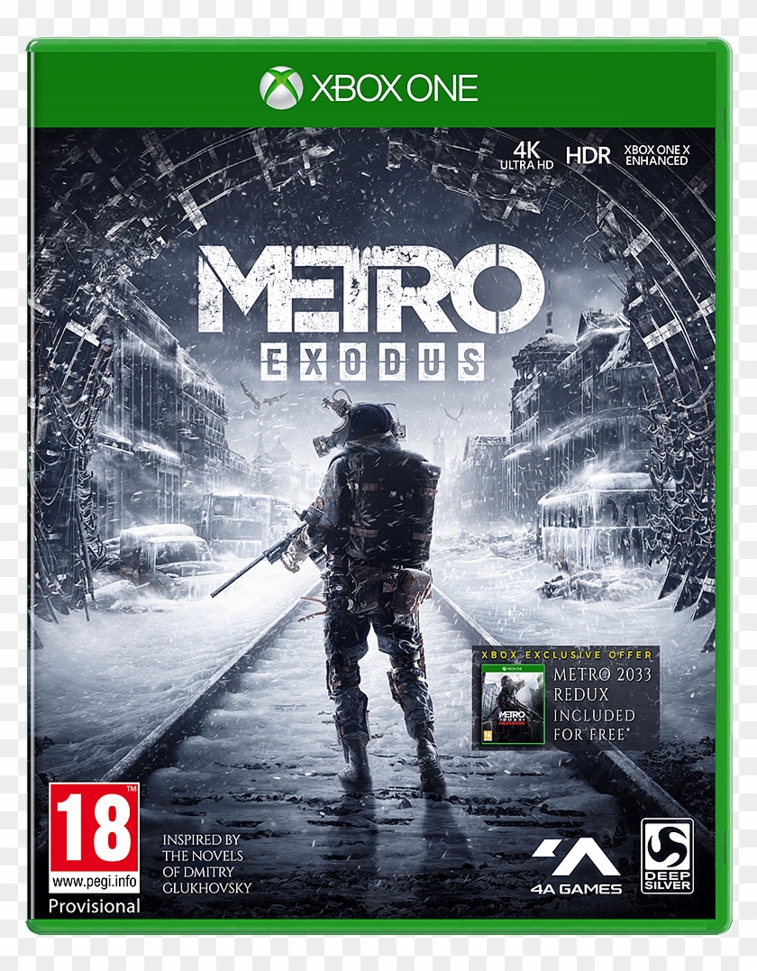 Metro Exodus Xbox One Clipart