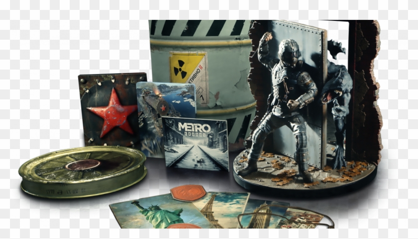 What's In Each Metro Exodus Edition - Metro Exodus Spartan Collector's Edition Clipart #5343179