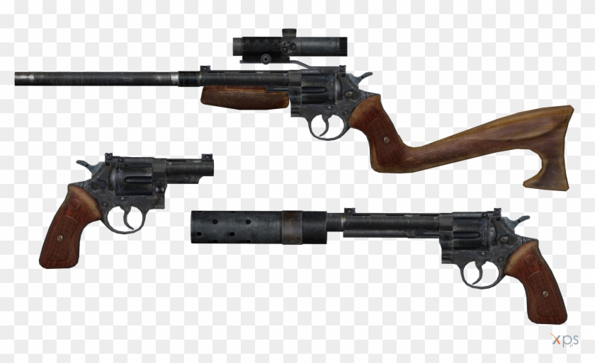 Thumb - Metro 2033 Revolver Rifle Clipart