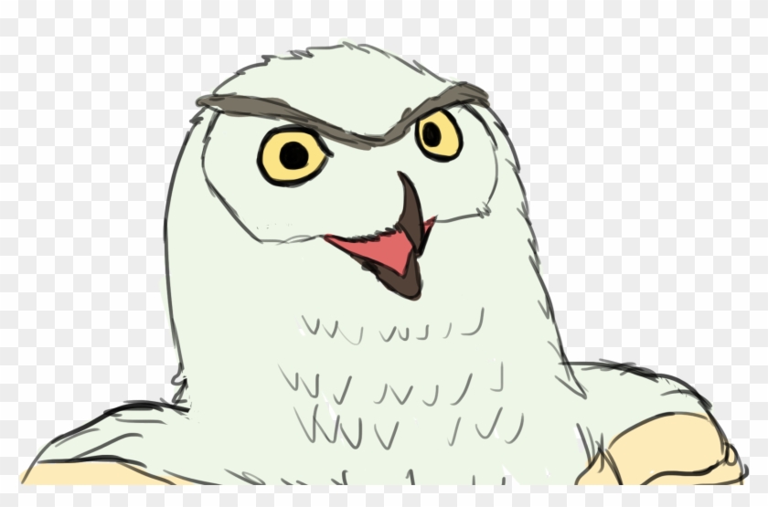 392 Kb Png - Snowy Owl Clipart