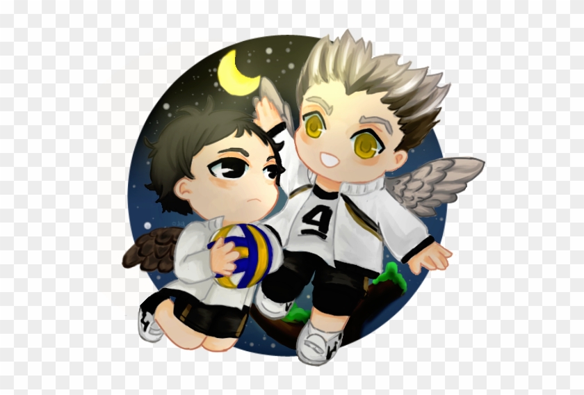Haikyuu Hq Digital Art Karasuno Fukurodani Nekoma Aoba - Cartoon Clipart #5343923