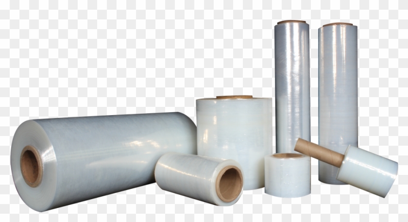 Rollo De Stretch Film Manual Película Auto Adherente - Paper Clipart #5344004