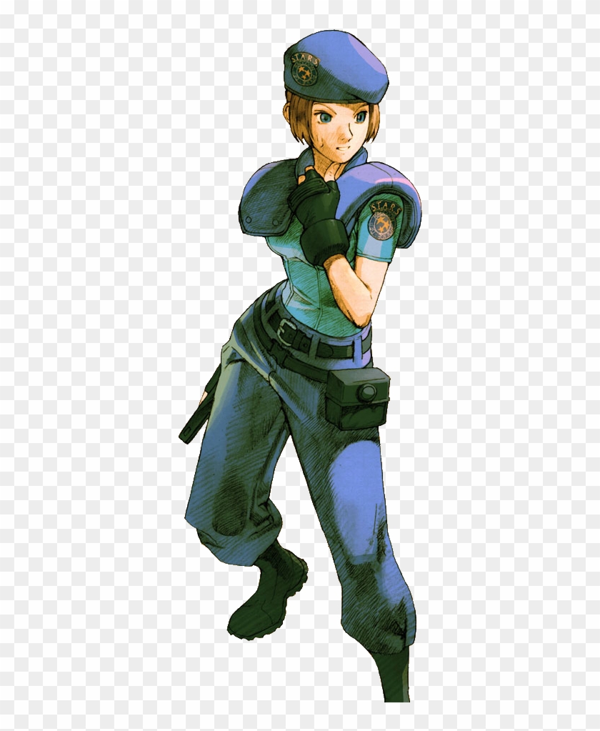 Roll A Little Robot Girl From The Megaman Series Who - Jill Resident Evil Marvel Vs Capcom Clipart