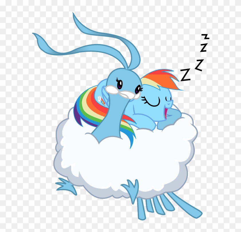 Best Of Two Worlds - Pokemon Altaria My Little Pony Rainbow Dash Clipart #5344825