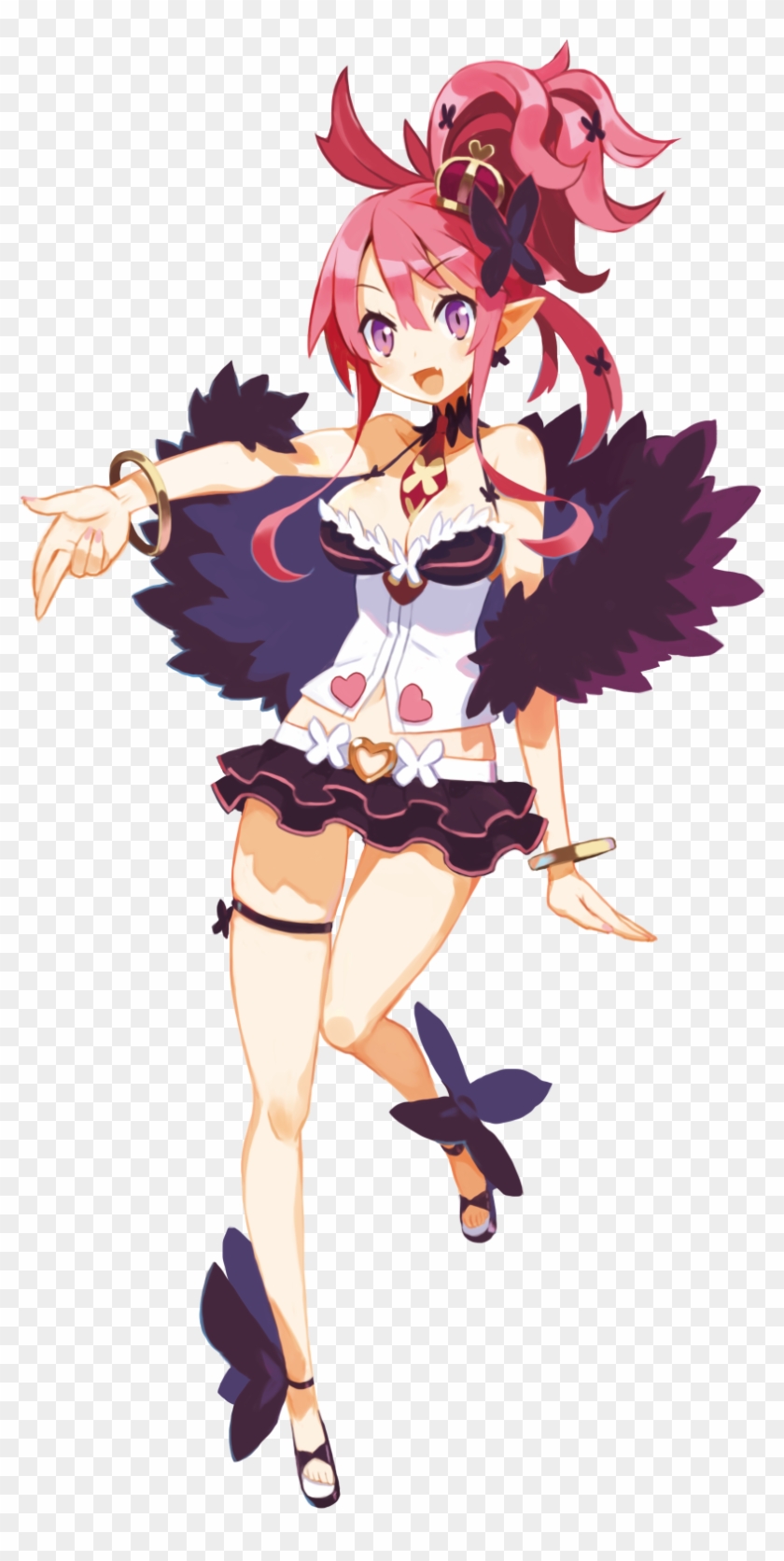 D Absurdres Bracelet Breasts Cleavage Crown Disgaea - Disgaea 5 Characters Clipart