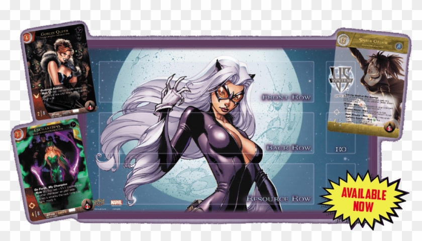 Versus System 2pcg Tournaments - Felicity Jones Black Cat Spiderman Clipart