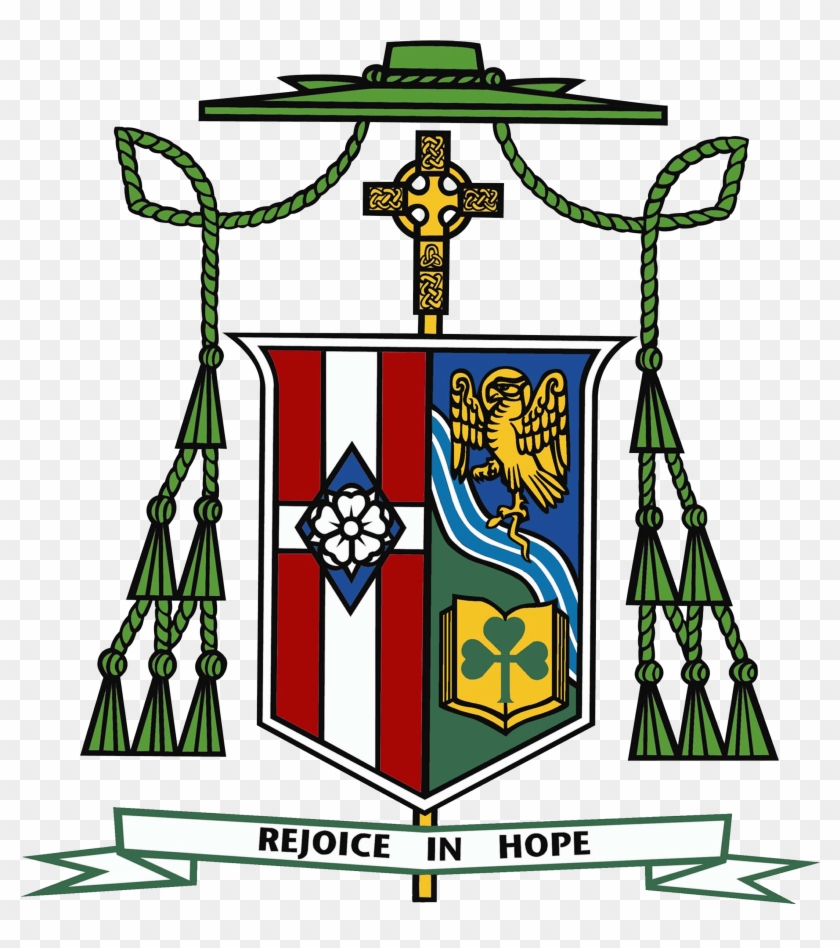 Coat Of Arms - Archdiocese Of Detroit Coat Of Arms Clipart #5346968