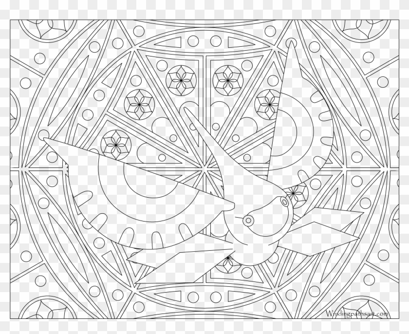 Adult - Adult Pokemon Coloring Pages Clipart